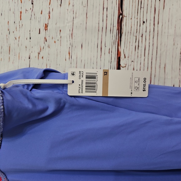 NWT Women's Paisley Parade V-Wire One Piece Swim Suit Size 12 - Picture 12 of 16